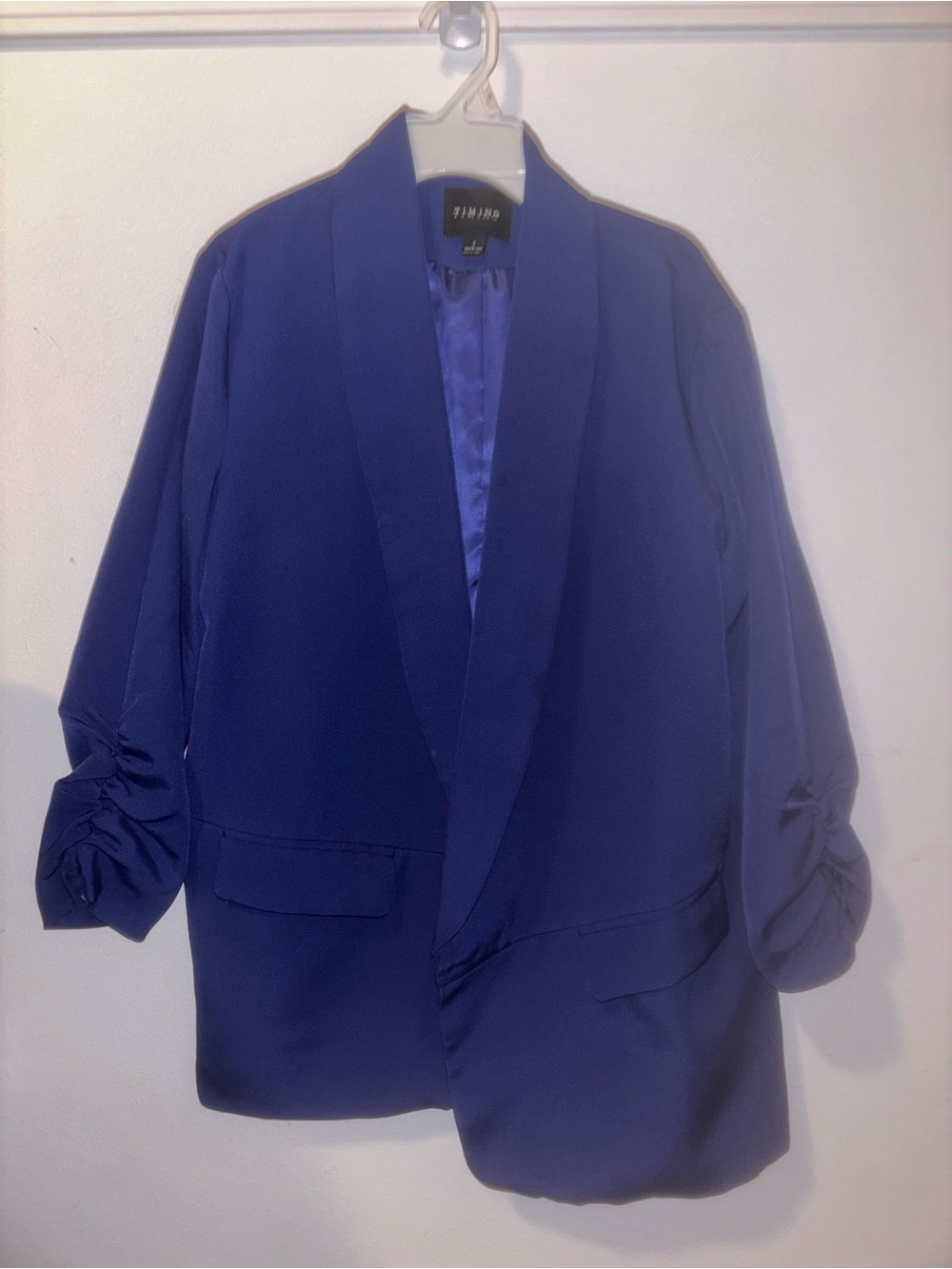 Womens Royal Blue S Blazer